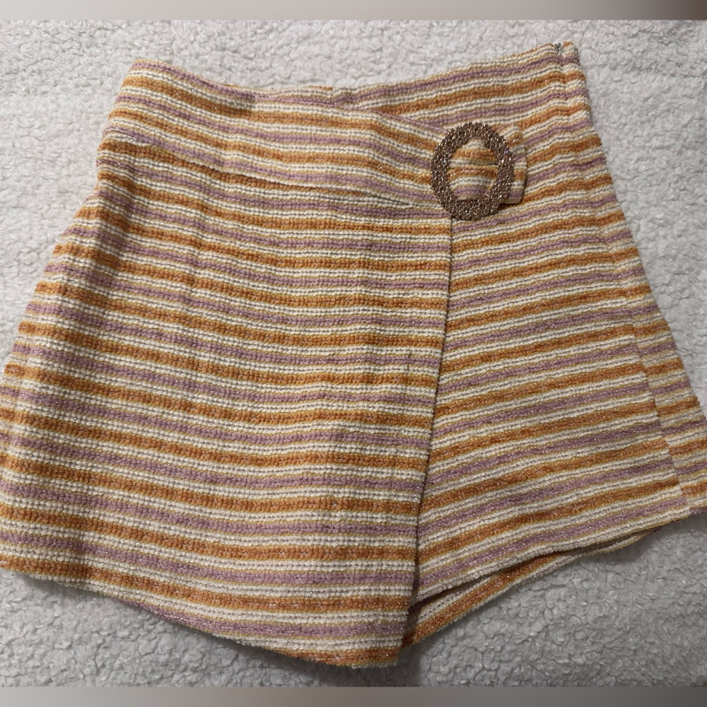 Lavender Brown Skort